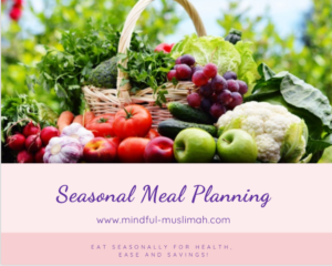 Seasonal Meal Planning